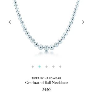 Tiffany HardWear Graduated Ball Necklace